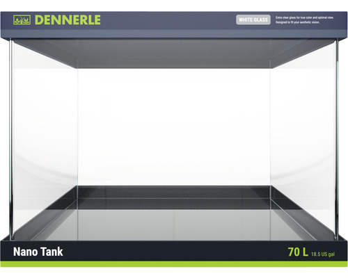 Nanoakvarium DENNERLE Scapers Tank optiwhite 70L 50x39x36cm