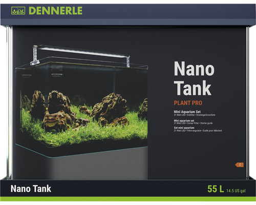 Nanoakvarium DENNERLE Nano Tank Plant Pro 55L LED Chihiros A II 451