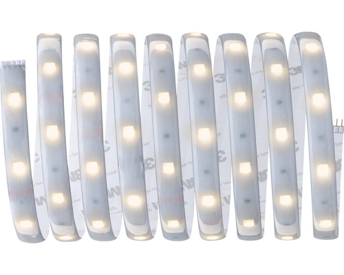 LED Stripe PAULMANN MaxLED 250 9W 675lm 2700-6500K varmvit-dagsljusvit TunableWhite Protect Cover belagd 75 LEDs IP44 2,5m 24V avsedd som förlängning till startsats - kompatibel med Smart Home efter utbyggnad-0
