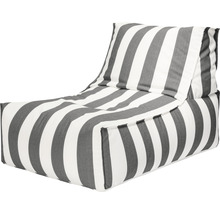 Sittsäck stol Santorini rock grå/vit 65x100x65cm-thumb-0