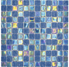 Mosaik glas CM S363 blå 30,4 x 30,4 cm-thumb-0