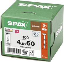 Universalskruv SPAX C4 4,5x60 T20 100-pack-thumb-1