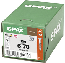 Universalskruv SPAX C4 6,0x70 T30 100-pack-thumb-1