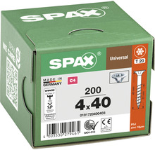 Universalskruv SPAX C4 4,0x40 T20 200-pack-thumb-0