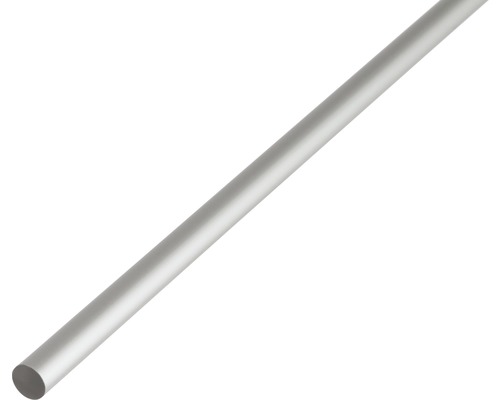 Rundrör KAISERTHAL aluminium silverfärgad Ø 5mm 1m