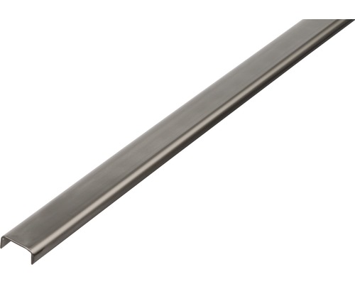 U-profil KAISERTHAL A2 rostfritt stål 16x10x1,5mm 1m