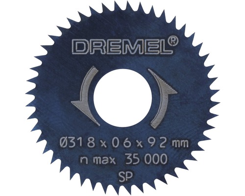 Klyv/kapsågsblad DREMEL 546 31,8mm 2-pack