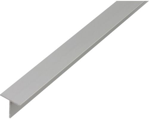 T-profil KAISERTHAL aluminium silver 20x20x1,5 mm 2 m