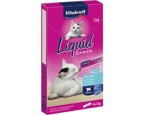 Kattgodis VITAKRAFT Cat Liquid lax och Omega3