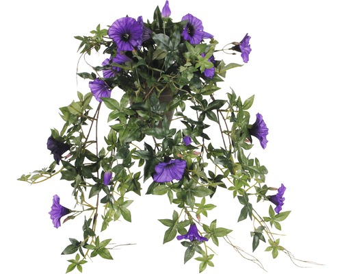 Konstväxt MICA Hängpetunia 40x25cm violett