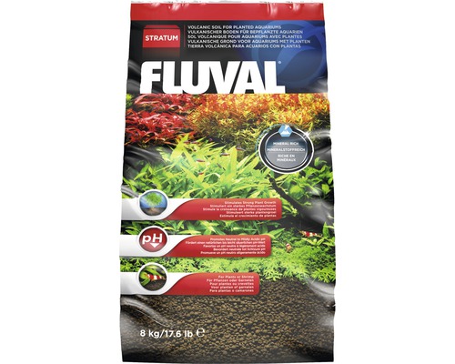 Bottensubstrat FLUVAL stratum för växter och räkor 8kg