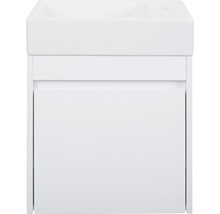 Tvättställ BASANO Avellino med underskåp vit 54x28 cm YEDISU45-thumb-1