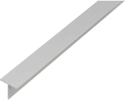 T-profil KAISERTHAL aluminium silver 15x15x1,5 mm 1 m