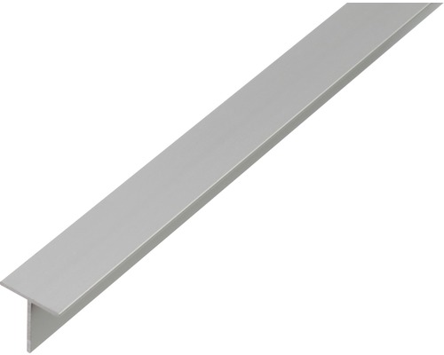 T-profil KAISERTHAL aluminium silver 15x15x1,5 mm 2 m