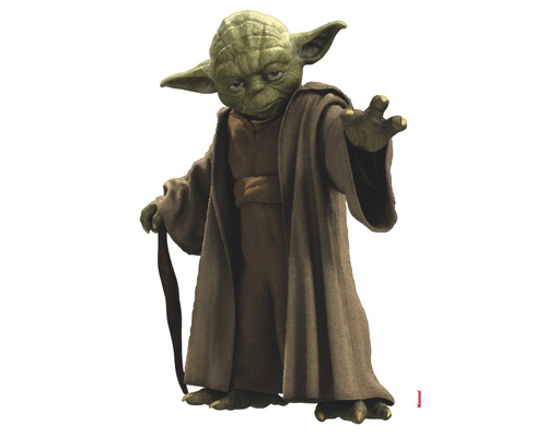 Väggdekoration KOMARstar Wars Yoda 100x70cm