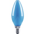 FLAIR LED-ljuslampa C35 Filament blå E14/2W