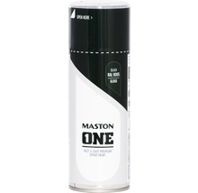 Sprayfärg MASTON One RAL 9005 glans svart 400ml-thumb-1