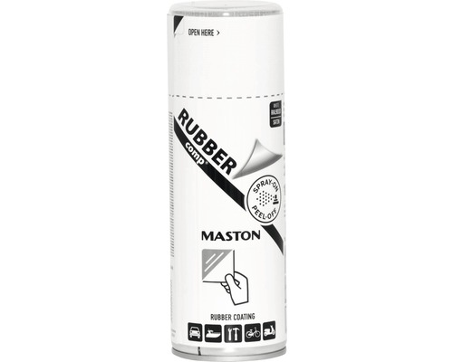 Sprayfärg MASTON rubber comp vit 400ml