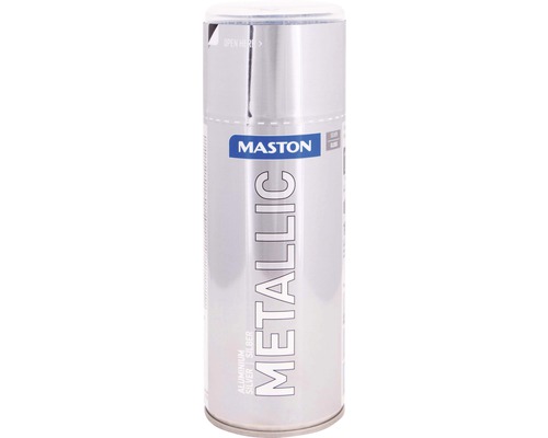 Sprayfärg MASTON metallic aluminium silver 400ml