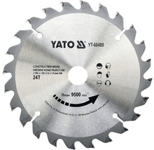 Cirkelsågklinga YATO YT-60480 HM 160x2,2x20mm 24T-thumb-0