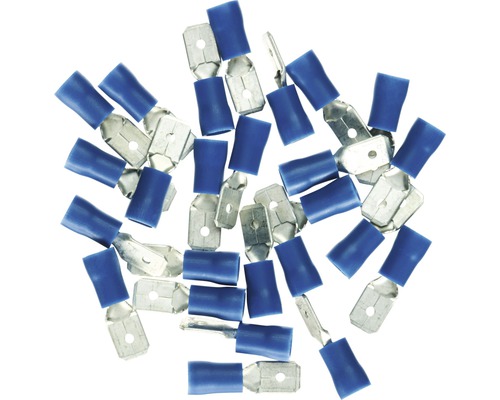 Flatstifthylsa HAUPA isolerad 1,5-2,5mm² blå 25 styck 260424-0
