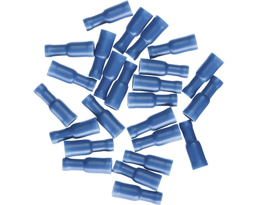 Rundstifthylsa HAUPA isolerade 1,5-2,5mm² blå 25 styck 260442